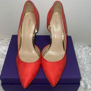 Orange Merona Heels
